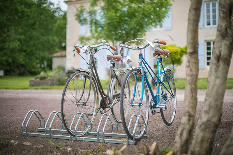 14 vélos à disposition vélos à disposition